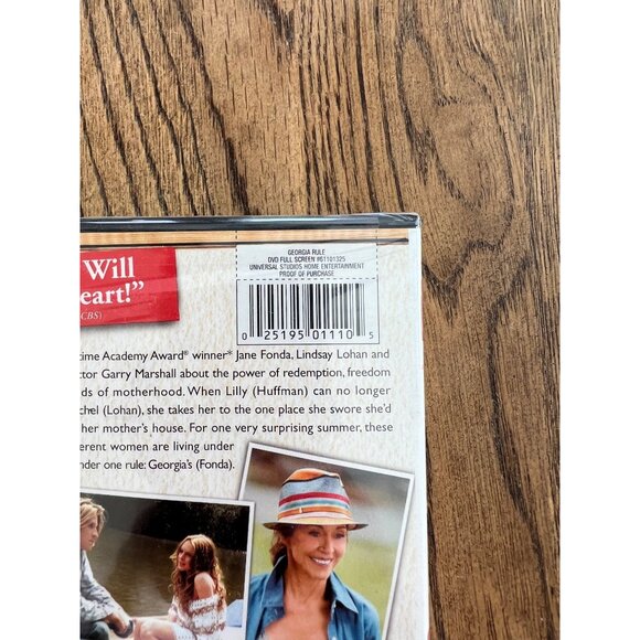 Georgia Rule DVD Full Screen Jane Fonda Lindsay Lohan Comedy Drama Movie NEW - Picture 2 of 4